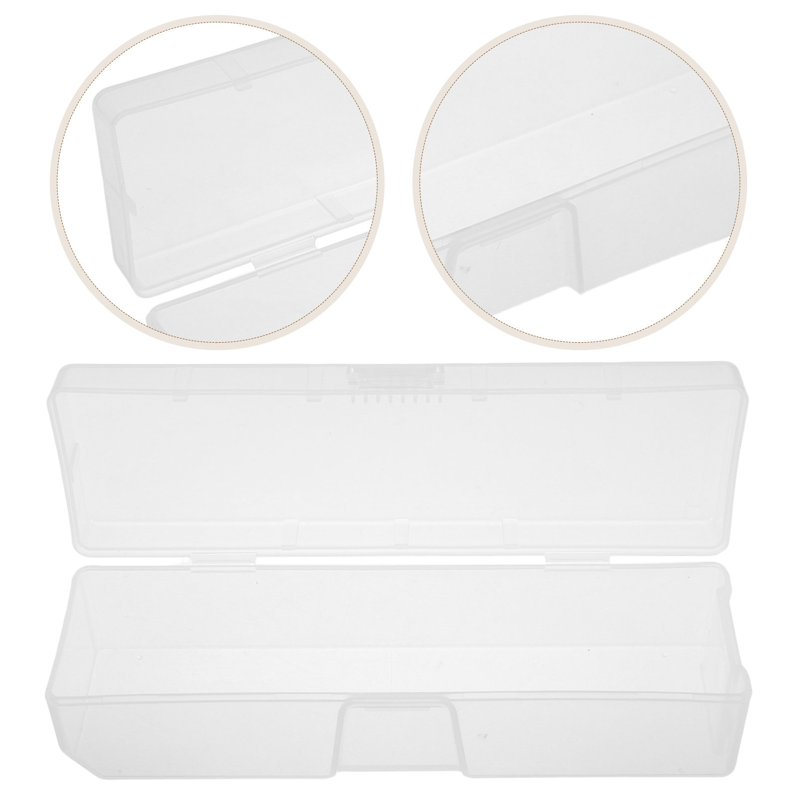 Mask Case Hard Shell - Estojo Protetor Transparente para Máscara de