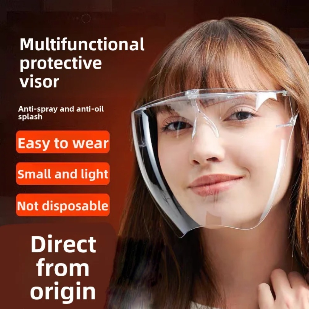 Anti Pollution Mask - Máscara Protetora Transparente de Alta Definição