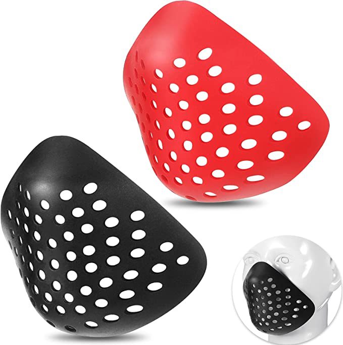 Silicone Mask Bracket - Máscara de Silicone para Meio Rosto,