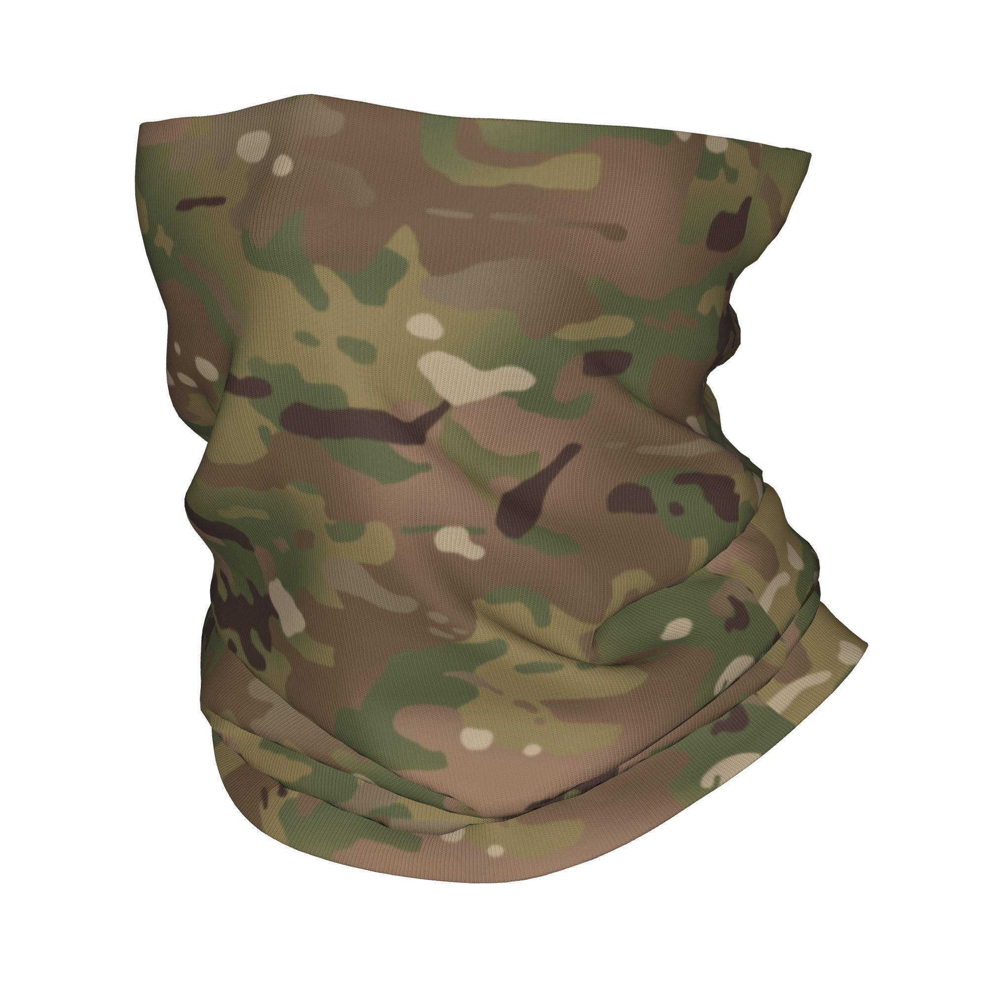 Neck Gaiter Face Cover - Personalizado militar camuflagem padrão bandana pescoço