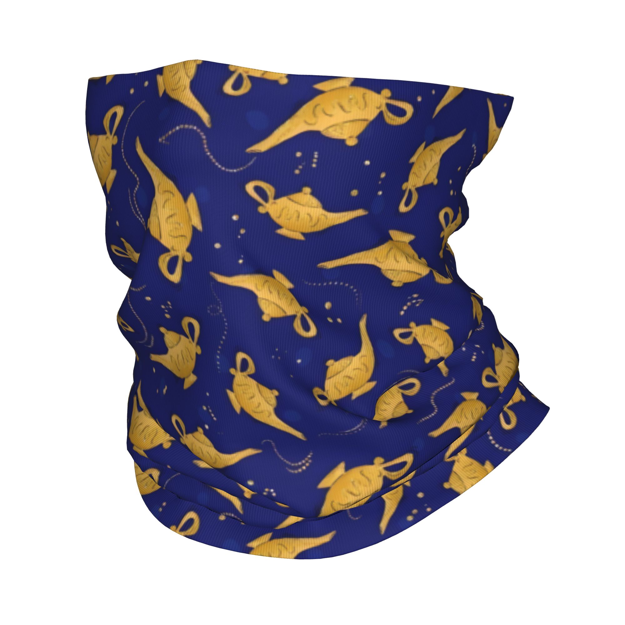 Neck Gaiter Face Cover - Bandana Personalizada A-Aladdin Genie, Protetor de
