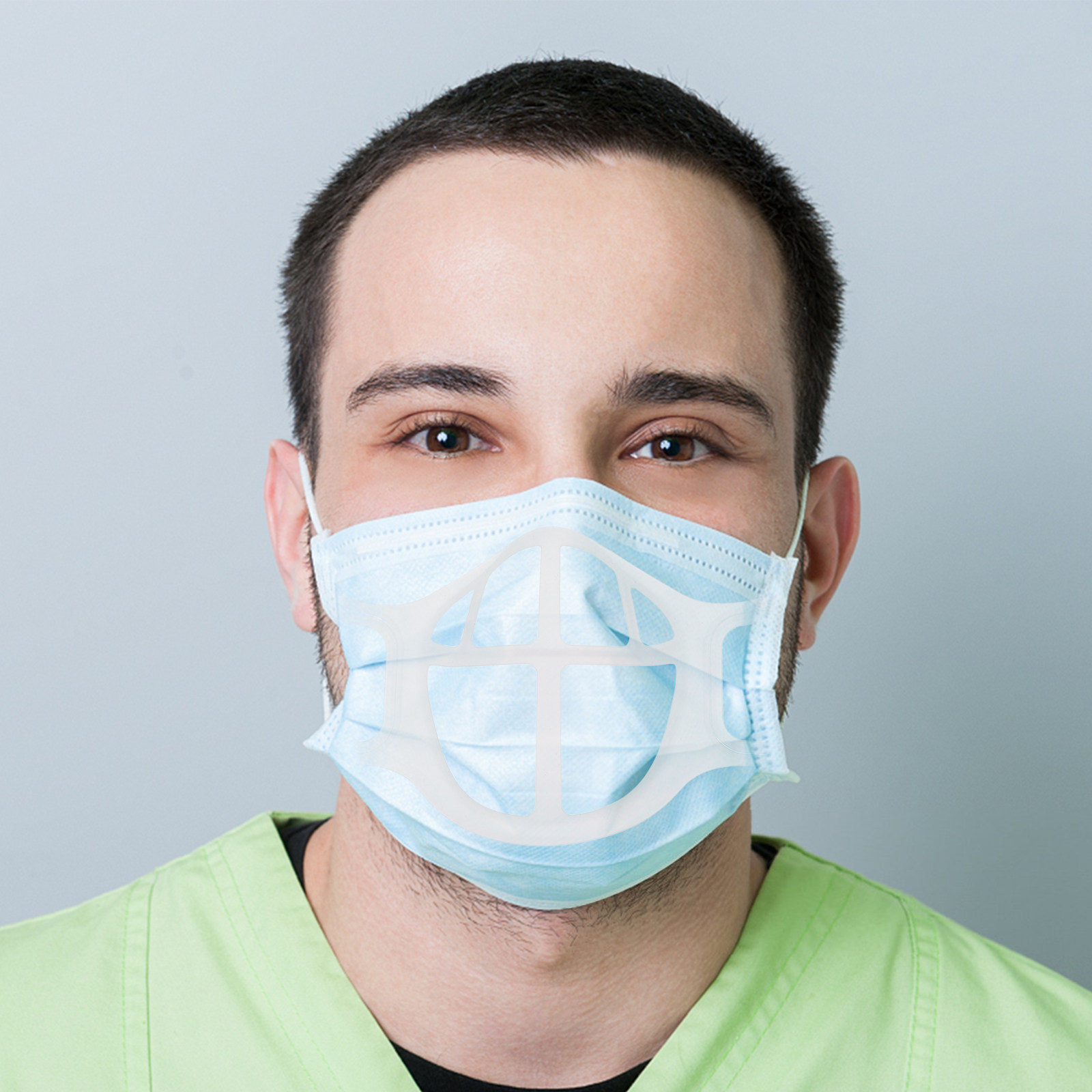 5 Peças de Suporte de Máscara  - Silicone Mask Bracket avaliação e preço