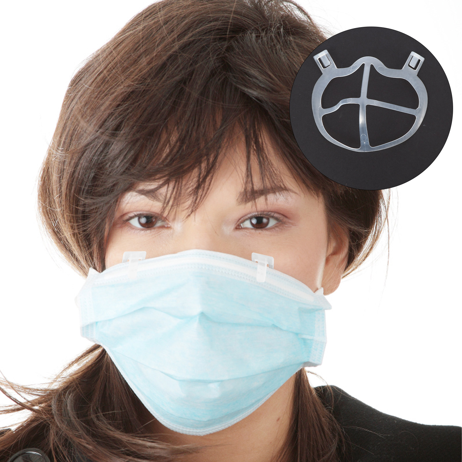 10 Peças Suporte Interno de Si - Silicone Mask Bracket avaliação e preço
