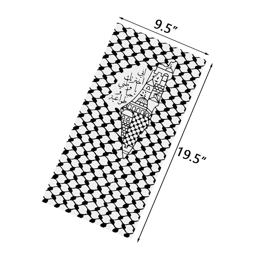 Bandana de Caligrafia Árabe co - Neck Gaiter Face Cover avaliação e preço